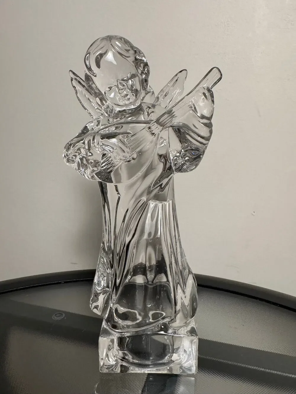 MIKASA Crystal Herald Collection Angel With Mandolin